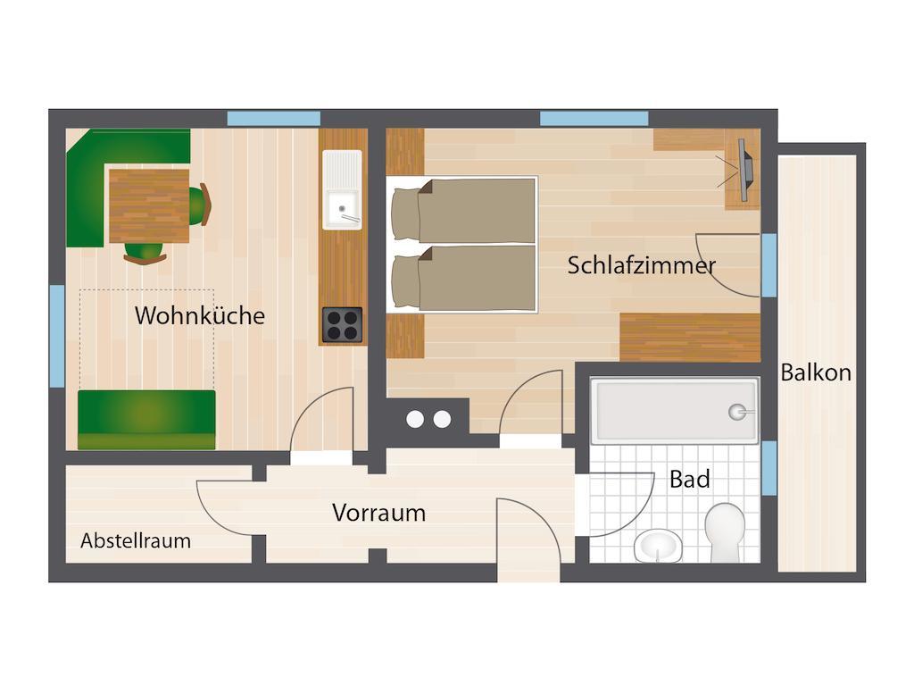 Haus Pitzer/Apartments Troicher Шладминг Стая снимка